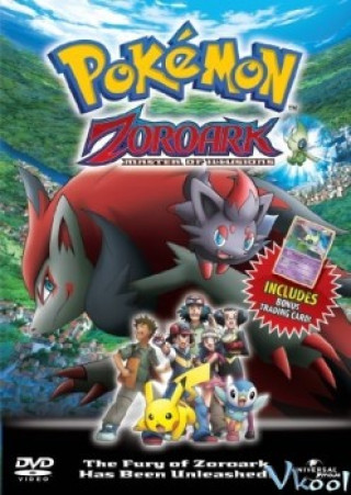 Pokemon Movie 13 : Bá Chủ Của Ảo Ảnh Zoroark - Pokemon-zoroark Master Of Illusions