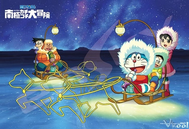 Xem Phim Doraemon: Nobita Và Chuyến Thám Hiểm Nam Cực Kachi Kochi - Doraemon: Great Adventure In The Antarctic Kachi Kochi - Vkool.Net - Ảnh 2