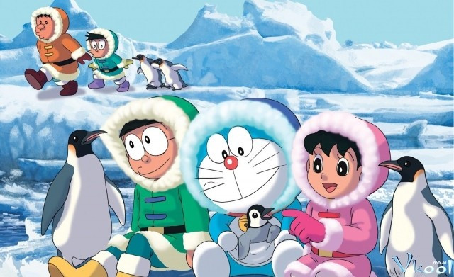 Xem Phim Doraemon: Nobita Và Chuyến Thám Hiểm Nam Cực Kachi Kochi - Doraemon: Great Adventure In The Antarctic Kachi Kochi - Vkool.Net - Ảnh 3