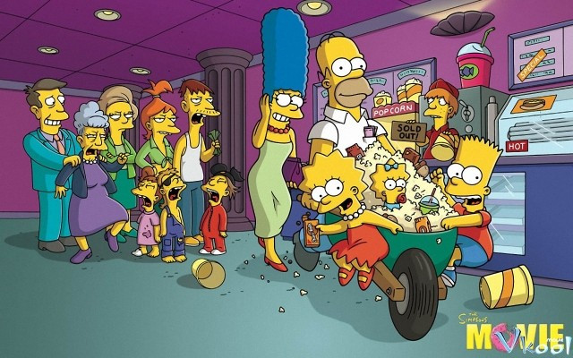 Xem Phim Gia Đình Simpsons - The Simpsons Movie - Vkool.Net - Ảnh 3